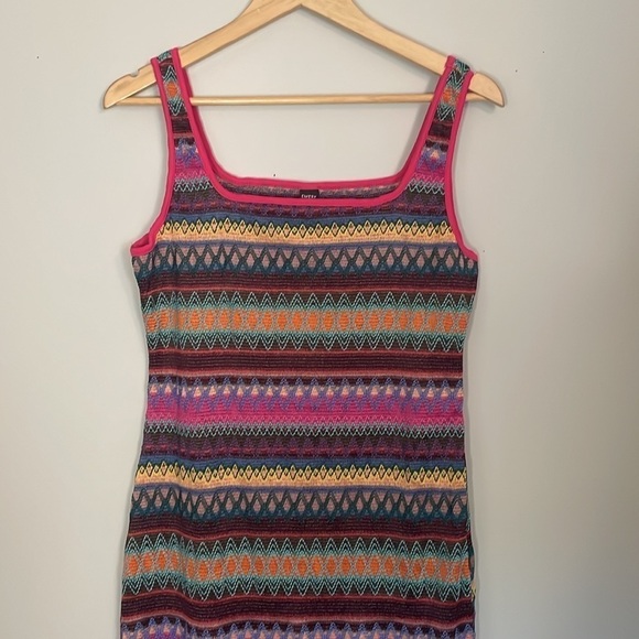 Geo Tank Bodycon Dress NWOT - Picture 7 of 8